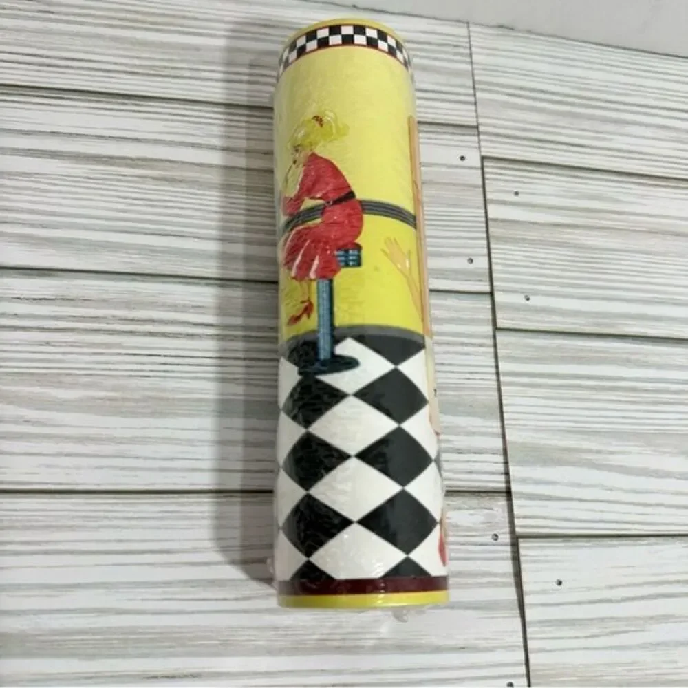 HAPPY DAYS‎ EXCELL RETRO PREPASTED WASHABLE STRIPABLE WALLPAPER BORDER NWT